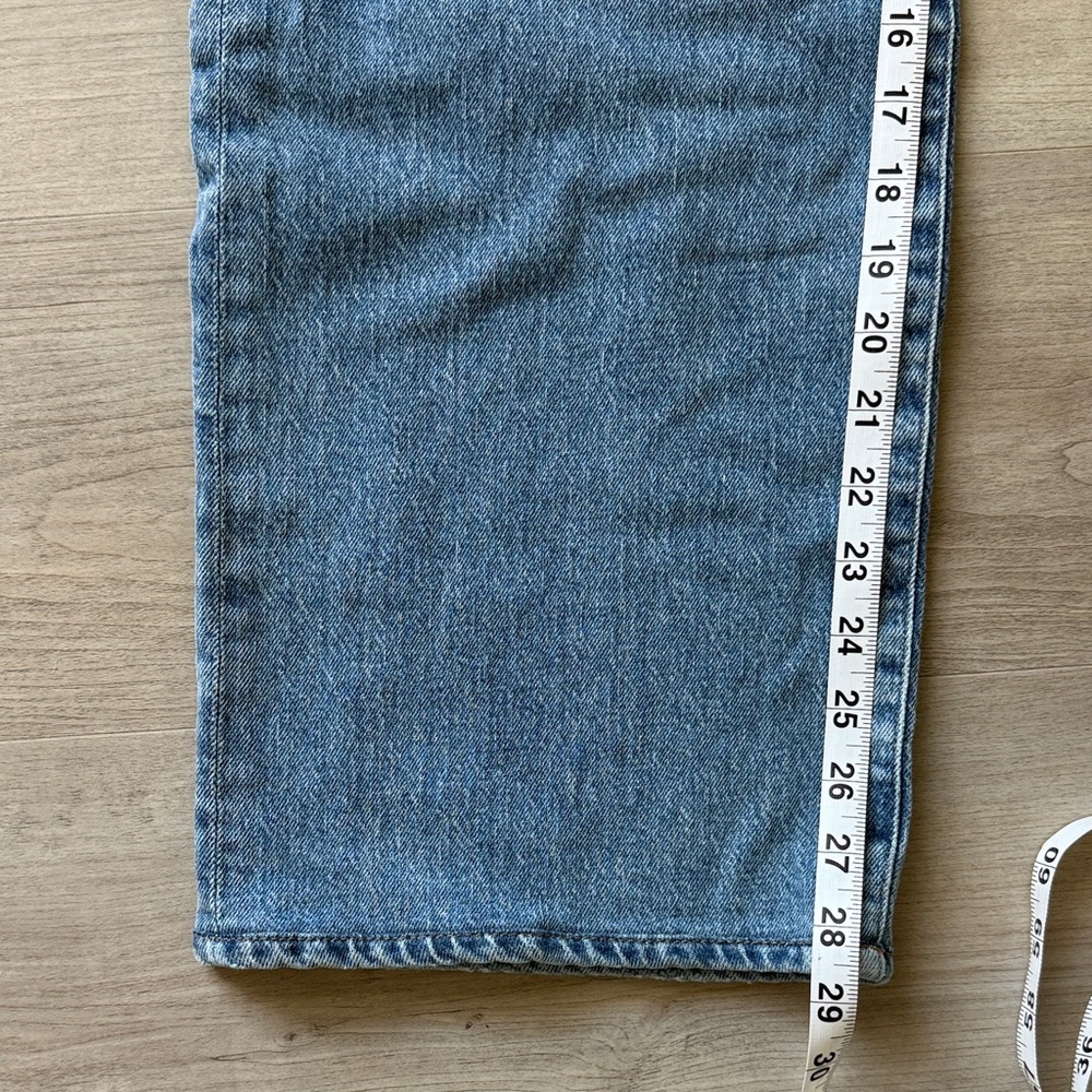 AGOLDE Harper Mid Rise Relaxed Straight Jeans in Flash Size 29 - Picture 10 of 12